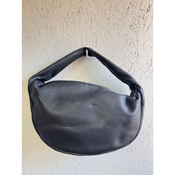 BY FAR Maxi Cush 100% cowhide leather large shoulder bag + Dust bag BLACK - Picture 7 of 11